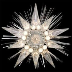 GE Holiday Classics Silver Jewel Tree Topper-71026HD 205146848