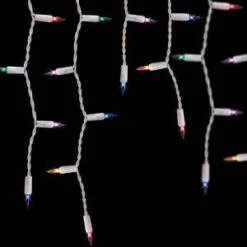 GE String-A-Long 300-Light Multi-Color Icicle Light Set-61515HD 204076516