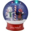 Gemmy 12 In. Animated Snow Globe-Polar Bear And Penguin-10738-78 100482346 -Christmas Decoration Store gemmy 12 in. animated snow globe polar bear and penguin 10738 78