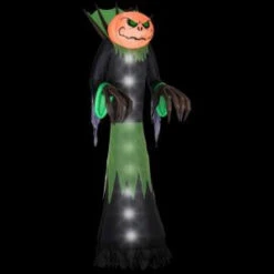 Gemmy 14 Ft. Airblown Halloween Pumpkin Head Reaper-64669X 204475340