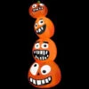 Gemmy 31.5 In. W X 31.5 In. D X 83.86 In. H Inflatable Funny Pumpkin Stack-54817X 205469592 -Christmas Decoration Store gemmy 315 in w x 315 in d x 8386 in. h inflatable funny pumpkin stack 54817x