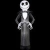 Gemmy 33.47 N. W X 30.32 In. D X 83.86 In. H Inflatable Jack From Nightmare Before Christmas-56942 207107590 -Christmas Decoration Store gemmy 3347 n w x 3032 in d x 8386 in. h inflatable jack from nightmare before christmas