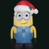 Gemmy 36.22 In. L X 27.56 In. W X 59.84 In. H Inflatable Minion Dave-38294X 300060721 -Christmas Decoration Store gemmy 3622 in l x 2756 in w x 5984 in. h inflatable minion dave 38294x