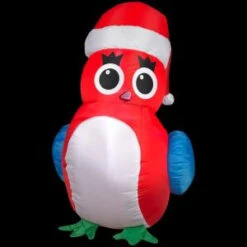 Gemmy 43 In. W X 35 In. D X 54 In. H Inflatable Big Eye Bird-89441 300082142