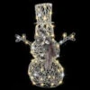 Gemmy 45.28 In. Frozen Fire Silver Snowman-36612X 300060766 2 Gemmy 45.28 In. Frozen Fire Silver Snowman-36612X 300060766 -Christmas Decoration Store gemmy 4528 in. frozen fire silver snowman 36612x