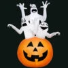 Gemmy 48.03 In. L X 43.31 In. W X 72.04 In. H Inflatable 3 Ghosts In Pumpkin Scene-71985X 300060736 -Christmas Decoration Store gemmy 4803 in l x 4331 in w x 7204 in. h inflatable 3 ghosts in pumpkin scene 71985x