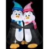 Gemmy 6 Ft. Inflatable Animated Shivering Penguins-36031X 206355126 -Christmas Decoration Store gemmy 6 ft. inflatable animated shivering penguins 36031x