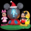 Gemmy 6.5 Ft. H Panoramic Projection Inflatable Mickey Mouse's Clubhouse Scene-37631 205919900 -Christmas Decoration Store gemmy 65 ft. h panoramic projection inflatable mickey mouse39s clubhouse scene 37631