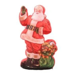 Gemmy 7 Ft. H Inflatable Photorealistic Classic Illustrated Santa With Gift Sack-37073 206137735