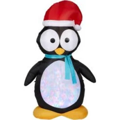 Gemmy 7.5 Ft. H Kaleidoscope Inflatable Penguin-87752 206137750
