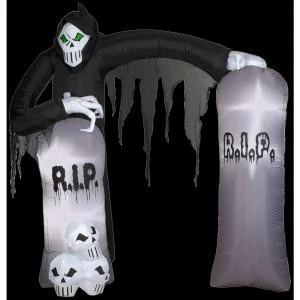 Gemmy 8.5 ft. Inflatable Archway Reaper-50246X 206355139 Gemmy 8.5 Ft. Inflatable Archway Reaper-50246X 206355139 -Christmas Decoration Store gemmy 85 ft. inflatable archway reaper