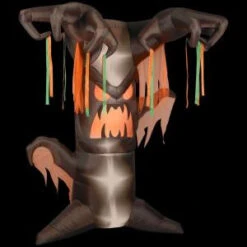 Gemmy 90.55 In. W X 82.68 In. D X 96.06 In. H Inflatable Frightening Tree-53575X 205471575