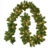 General Foam 9 Ft. Pre-Lit Carolina Fir Garland With Clear Lights-HD-V9216C1 203321387 -Christmas Decoration Store general foam 9 ft. pre lit carolina fir garland with clear lights hd v9216c1
