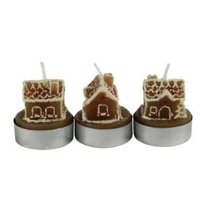 Ginger Bread House Tealight Candles (12-Box)-9XF81POZ 203737316 Ginger Bread House Tealight Candles (12-Box)-9XF81POZ 203737316 -Christmas Decoration Store ginger bread house tealight candles 12 box