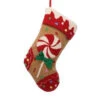 Glitzhome 19.3 In. Polyester/Acrylic Hooked Christmas Stocking With Candy-JK26187PFA 207053515 -Christmas Decoration Store glitzhome 193 in. polyesteracrylic hooked christmas stocking with candy jk26187pfa