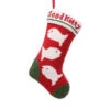 Glitzhome 19.5 In. Polyester/Acrylic Hooked Christmas Stocking With Fish Image-JK25657PFF 207053517 -Christmas Decoration Store glitzhome 195 in. polyesteracrylic hooked christmas stocking with fish image jk25657pff