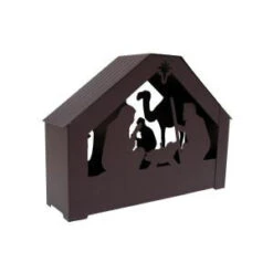 Haute Decor 8.11 In. Nativity Scene Shadow Box-NTY002 206998481