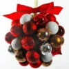 Home Accents Holiday 10 In. Winter Tidings Kissing Ball-T1215-187 206944946 -Christmas Decoration Store home accents holiday 10 in. winter tidings kissing ball t1215 187