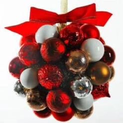 Home Accents Holiday 10 In. Winter Tidings Kissing Ball-T1215-187 206944946