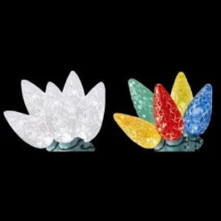 Home Accents Holiday 100-Light C6 LED Faceted Color-Changing Warm White To Multi-Color Lights-TY-100FC6-WWM 204081167