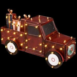 Home Accents Holiday 16.5 in. Antique Lighted Truck with Gift Boxes-ES67-426 207040536 Home Accents Holiday 16.5 In. Antique Lighted Truck With Gift Boxes-ES67-426 207040536 -Christmas Decoration Store home accents holiday 165 in. antique lighted truck with gift boxes es67 426