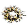 Home Accents Holiday 20 In. Artificial Wreath With Candy Corn-SIMUS0073 206791309 1 Home Accents Holiday 20 In. Artificial Wreath With Candy Corn-SIMUS0073 206791309 -Christmas Decoration Store home accents holiday 20 in. artificial wreath with candy corn simus0073