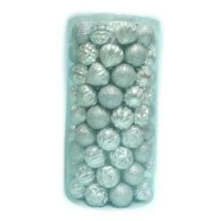Home Accents Holiday 2.3 In. Shatter Proof Ornament Silver (101-Piece)-C-16068B 206954452