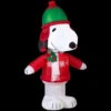 Home Accents Holiday 23.62 In. W X 22.84 In. D X 42.13 In. H Lighted Inflatable Snoopy In Winter Wear-39910 206950595 -Christmas Decoration Store home accents holiday 2362 in w x 2284 in d x 4213 in. h lighted inflatable snoopy in wi