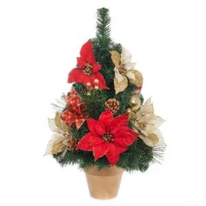 Home Accents Holiday 24 in. H Red and Gold Poinsettia Tree in Gold Pot-2323310HD 206954299 Home Accents Holiday 24 In. H Red And Gold Poinsettia Tree In Gold Pot-2323310HD 206954299 -Christmas Decoration Store home accents holiday 24 in. h red and gold poinsettia tree in gold pot 2323310hd