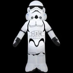 Home Accents Holiday 27.56 In. W X 13.78 In. D X 42.13 In. H Lighted Inflatable Storm-Trooper-38138 206950233