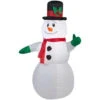 Home Accents Holiday 29.92 In. W X 20.87 In. D X 42.13 In. H Lighted Inflatable Outdoor Snowman-39417 206950258 -Christmas Decoration Store home accents holiday 2992 in w x 2087 in d x 4213 in. h lighted inflatable outdoor snow
