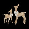 Home Accents Holiday 36 In. LED Lighted Gold PVC Deer And 28 In. LED Lighted Gold PVC Doe-TY478+478-1611 206963370 -Christmas Decoration Store home accents holiday 36 in led lighted gold pvc deer and 28 in. led lighted gold pvc do