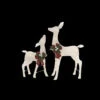 Home Accents Holiday 36 In. LED Lighted White PVC Deer And 28 In. LED Lighted White PVC Doe-TY449-1611-1 206963253 -Christmas Decoration Store home accents holiday 36 in led lighted white pvc deer and 28 in. led lighted white pvc