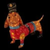 Home Accents Holiday 40 In. Pre-Lit Tinsel Dachshund Dog In Soldier Uniform-TY258-1414 204062106 -Christmas Decoration Store home accents holiday 40 in. pre lit tinsel dachshund dog in soldier uniform ty258 1414