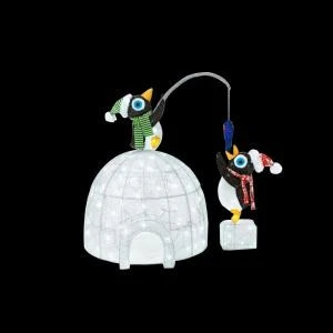 Home Accents Holiday 48 in. LED Lighted Tinsel and Acrylic Igloo with Fishing Penguins-TY251-1611-1 206954553 Home Accents Holiday 48 In. LED Lighted Tinsel And Acrylic Igloo With Fishing Penguins-TY251-1611-1 206954553 -Christmas Decoration Store home accents holiday 48 in. led lighted tinsel and acrylic igloo with fishing penguins