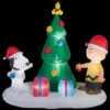 Home Accents Holiday 59.84 In. W X 37.40 In. D X 72.05 In. H Lighted Inflatable Snoopy And Charlie With Christmas Tree Scene-36794 206950762 -Christmas Decoration Store home accents holiday 5984 in w x 3740 in d x 7205 in. h lighted inflatable snoopy and c