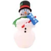 Home Accents Holiday 6 Ft. H Inflatable Animated Shivering Snowman-86235 205919780 -Christmas Decoration Store home accents holiday 6 ft. h inflatable animated shivering snowman 86235