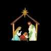 Home Accents Holiday 66 In. LED Lighted Tinsel Nativity Scene-TY762-1614-0 206963214 -Christmas Decoration Store home accents holiday 66 in. led lighted tinsel nativity scene ty762 1614 0