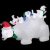 Home Accents Holiday 72.05 In. W X 36.22 In. D X 50.79 In. H Lighted Inflatable Polar Bear Scene-13314 206950254 -Christmas Decoration Store home accents holiday 7205 in w x 3622 in d x 5079 in. h lighted inflatable polar bear s