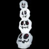 Home Accents Holiday 8 Ft. - Airblown Lighted Stacked White Skulls-63376X 203462196 -Christmas Decoration Store home accents holiday 8 ft. airblown lighted stacked white skulls 63376x