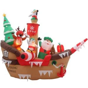 Home Accents Holiday 8 ft. H Inflatable Giant Christmas Pirate Ship Scene-36689 205919618 Home Accents Holiday 8 Ft. H Inflatable Giant Christmas Pirate Ship Scene-36689 205919618 -Christmas Decoration Store home accents holiday 8 ft. h inflatable giant christmas pirate ship scene 36689