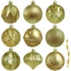 Home Accents Holiday 80 Mm Assortment Ornament In Gold (75-Count)-HE-1454 206953623 -Christmas Decoration Store home accents holiday 80 mm assortment ornament in gold 75 count he 1454