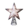 Home Accents Holiday 8.5 In. Silver Mercury Tree Topper-49057-56 206953693 -Christmas Decoration Store home accents holiday 85 in. silver mercury tree topper 49057 56