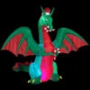 Home Accents Holiday 9 Ft. H Inflatable Holiday Dragon-38088 206137692 -Christmas Decoration Store home accents holiday 9 ft. h inflatable holiday dragon 38088
