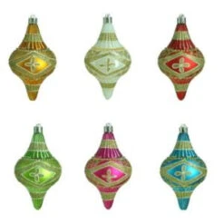 Home Accents Holiday Alpine Holiday Botanical Finial Ornament (12-Count)-MSL-AH24-804 207045447