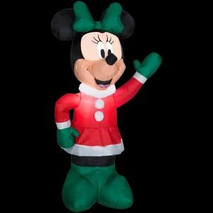 Home Accents Holiday Disney 3.5 ft. Inflatable Outdoor Minnie in Winter Outfit-86349X 203462257 Home Accents Holiday Disney 3.5 Ft. Inflatable Outdoor Minnie In Winter Outfit-86349X 203462257 -Christmas Decoration Store home accents holiday disney 35 ft. inflatable outdoor minnie in winter outfit