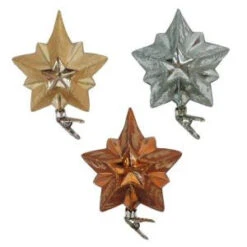 Home Accents Holiday Holiday Shimmer Stars (12-Count)-HEGL32 207045469