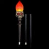 Home Accents Holiday LightShow 54 In. Electro Fire-Height Adjustable-Iron Torch-LG Pathway Marker-71436 206762417 -Christmas Decoration Store home accents holiday lightshow 54 in. electro fire height adjustable iron torch lg path