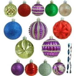 Home Accents Holiday Shatter-Resistant Assorted Ornament (100-Count)-HEG1681 206953592