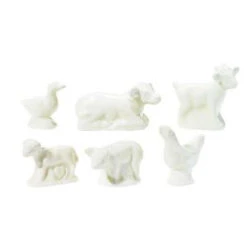 Home Decorators Collection 2 In. Barnyard Animal Cupcake Toppers (Set Of 6)-9306100410 206461177
